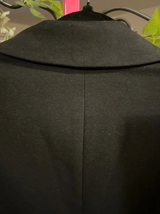 Lane Bryant Black Double-Breasted Suit Blazer - Picture 10 of 11